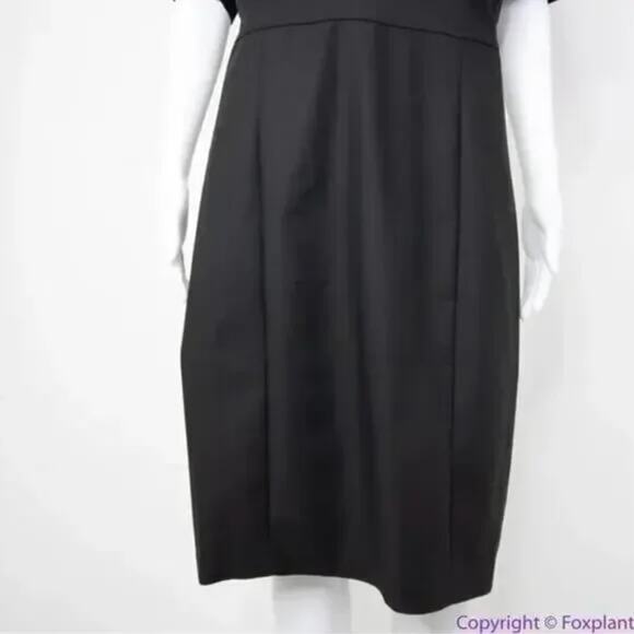 New! Eloquii Sheath Dress with Cut Out star Neckline exposed zipper, size 22 - Picture 6 of 16